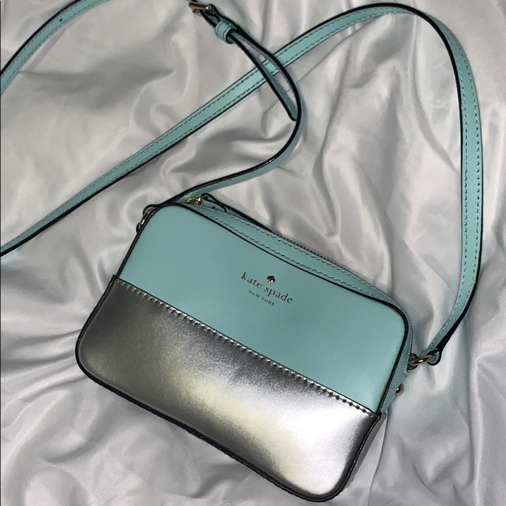 Blue Kate Spade purse